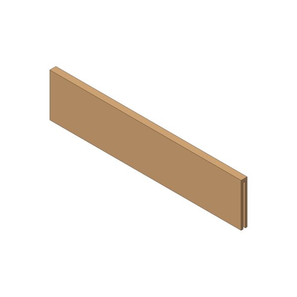 ZC7Q020SH AMBIA-LINE Querteiler, für LEGRABOX/MERIVOBOX Holzdesign, Rahmenbreite 200mm