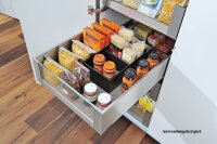 AMBIA-LINE Rahmen für Frontauszug LEGRABOX/MERIVOBOX, Stahl, ab NL=270 mm, Breite=242 mm