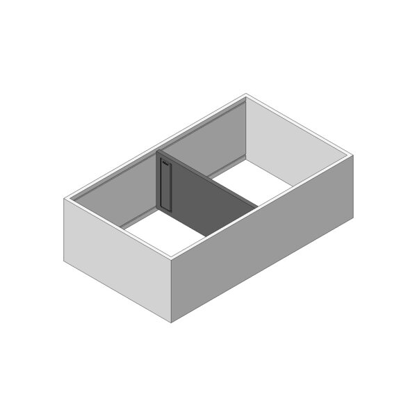 AMBIA-LINE Rahmen für Frontauszug LEGRABOX/MERIVOBOX, Stahl, ab NL=400 mm, Breite=218 mm