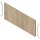 AMBIA-LINE Querteiler für Frontauszug LEGRABOX/MERIVOBOX, Holzdesign, für Rahmenbreite 242 mm