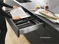 ZC7C000 AMBIA-LINE Folienschneider inkl. Alu- u. Frischhaltefolie, für LEGRABOX/MERIVOBOX