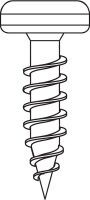 61D.1500 Spanplattenschraube 4x15mm Flachkopf für...