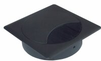 Kabeldurchlass Exit Q schwarz 80mm