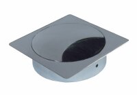 Kabeldurchlass Exit Q Chrom poliert 80mm