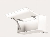 20K1301 AVENTOS HK-XS Hochklappe, Kraftspeicher, LF=500-1500 (Kraftspeicher einseitig)