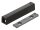 956A1201 TIP ON für Türen:Adapterplatte gerade, zum Anschrauben, Langversion (20/32mm) schwarz