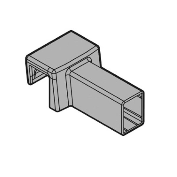 ZC7U10E0 AMBIA-LINE Querrelinghalter für Legrabox pure für LEGRABOX pure seidenweiß/oriongrau/polarsilber/terraschwarz/