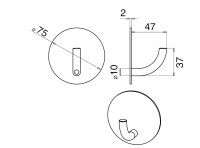Garderobenhalter Eccentric 201