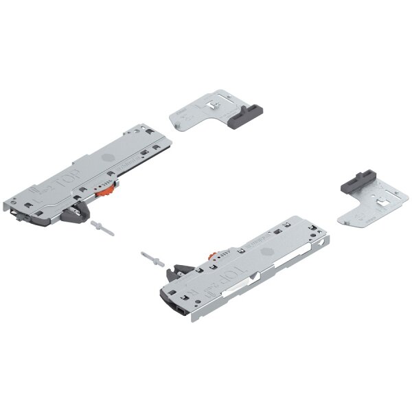 T60L7570 TIP-ON BLUMOTION Einheit für LEGRABOX/MOVENTO, Typ L5, NL=450-750 mm, 35-70kg, li/re inkl. Adapter