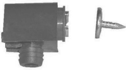 4002.004 Magnetschnäpper verstellbar 4mm Bohr-Ø 10mm braun