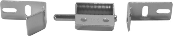 1482.210 Automatischer Türriegel Installation unten, vermessingt