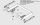 578.5001M TANDEMBOX TIP-ON Blumotion Korpusschiene Vollauszug, 30 kg, NL= 500mm, li/re