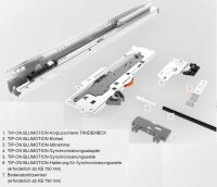 578.5501M TANDEMBOX TIP-ON Blumotion Korpusschiene Vollauszug, 30 kg, NL= 550mm, li/re