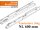 578.6001M TANDEMBOX TIP-ON Blumotion Korpusschiene Vollauszug, 30 kg, NL= 600mm, li/re