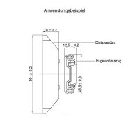 Set Distanzstücke für Innenauszug