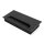 Kabeldurchlass Aluminium 80x160x24 mm schwarz