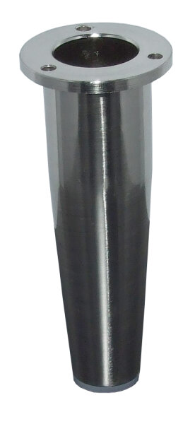 4625.472 Möbelfuß 120 mm Edelstahloptik konisch 33 x 120mm