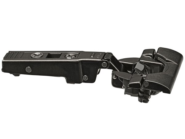 71B9590 onyx CLIP top BLUMOTION Profiltürscharnier 95°, Eckanschlag, Topf: INSERTA