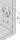 174H7100E onyx CLIP Montageplatte, 0 mm, Stahl, EXPANDO, HV: Exzenter
