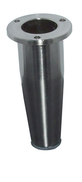 4625.272 Möbelfuß 100 mm Edelstahloptik konisch 33 x 100mm