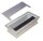 Restposten! KABELDURCHLASS/KABELFÜHRUNG 80x160x37mm ALU ECKIG