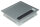 KABELDURCHLASS/KABELFÜHRUNG 100x100x13mm Alu/Alu ECKIG
