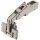 71T6640B CLIP top Weitwinkelscharnier 170°, 9,5 mm gekröpft, mit Feder, Topf: Inserta