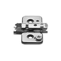 173H7100 CLIP Montageplatte, 0 mm, Stahl, Spax-Schrauben, HV: Exzenter