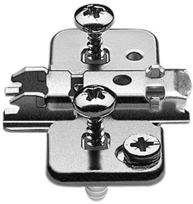 174H7100E CLIP Montageplatte, 0 mm, Stahl, EXPANDO, HV: Exzenter