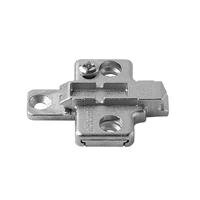 175H9100 CLIP Montageplatte, 0 mm, Zink, Systemschrauben, HV: 2-teilig