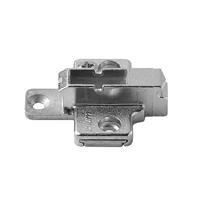 175H9160 CLIP Montageplatte, 6 mm, Zink, Systemschrauben, HV: 2-teilig