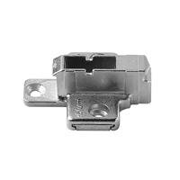 175H9190 CLIP Montageplatte, 9 mm, Zink, Systemschrauben, HV: 2-teilig