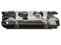 175H3100 onyx CLIP Montageplatte, gerade (20/32 mm), 0...