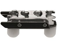 177H3130 onyx CLIP Montageplatte, gerade (20/32 mm), 3...
