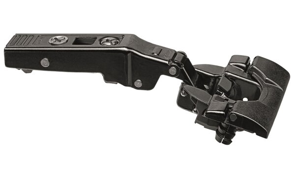 CLIP top BLUMOTION Winkelscharnier 15° III, max. aufschl., Topf: INSERTA, Onyxschwarz