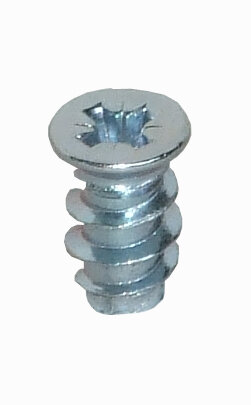 0611.105 Euroschraube für 5mm 6,3x11mm Kopf 7,7mm 100 Stück