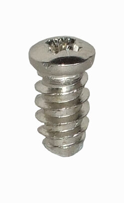 0641.105 Euroschraube für 5mm 6,3x11mm Linsen-Kopf 7mm 100 Stück