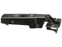 71T950AOX CLIP top Alurahmenscharnier 95°, Eckanschlag, mit Feder, Topf: Schrauben, Onyxschwarz