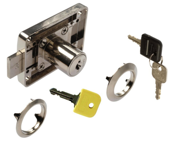 1231.061.001 FLEX - Aufschraubschloss einstellbar, als Set im Polybeutel verpackt