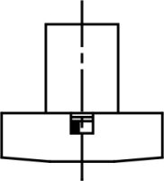 1151.200 Fallenschloss mit Doppelfunktion, Schließweg links
