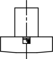 1151.300 Fallenschloss mit Doppelfunktion, Schließweg rechts