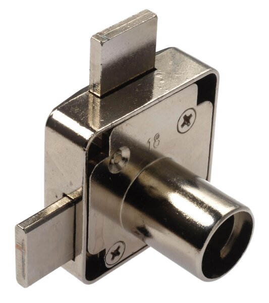 102345 Doppeltür-Schlossgehäuse, 18/22 mm, rechts, lad