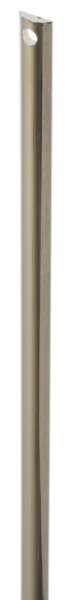 100616 Schubstange, gelocht, halbrund 10 x 3mm, gerade, 1500mm