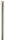 100616 Schubstange, gelocht, halbrund 10 x 3mm, gerade, 1500mm