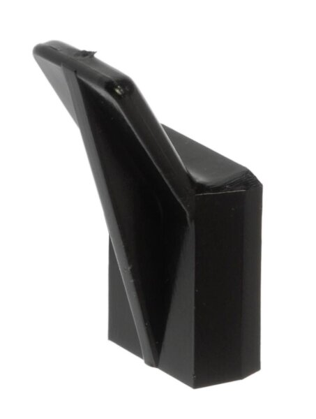 102982 Aufsteckriegel, Kunststoff schwarz