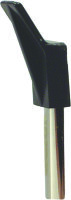 102982 Aufsteckriegel, Kunststoff schwarz