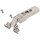 72T550A.TL CLIP top Alurahmenscharnier 120°, Eckanschlag, ohne Feder, Topf: Schrauben