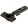 70T9590OX.BTL CLIP top Profiltürscharnier 95°, gerade, ohne Feder, Topf: INSERTA, Onyxschwarz