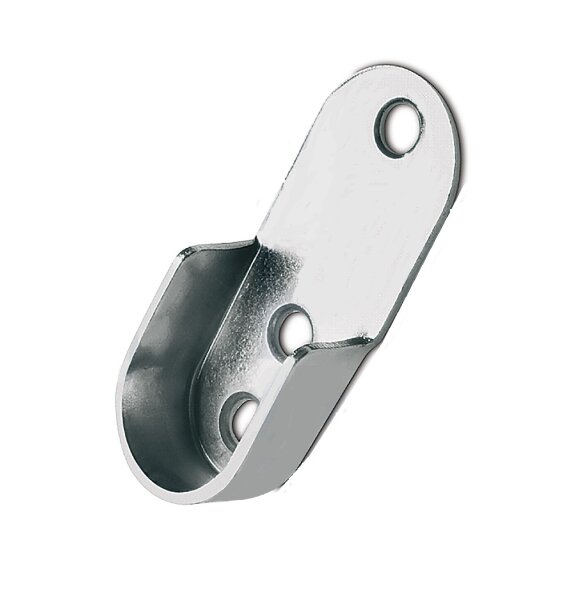 GT-063-012 Schrankrohrlager m. 3 Bohrungen, Metall