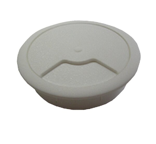 Kabeldurchlass Kunststoff 60mm weiß